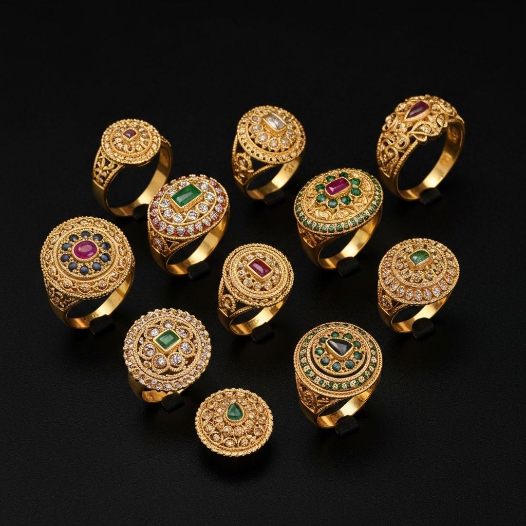 Gemstone Ring Collection